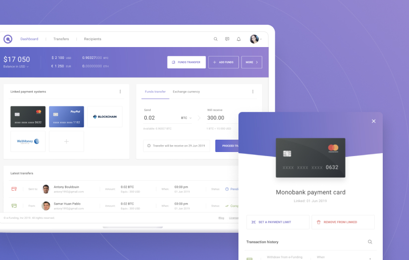 e-Funding - Payment System screenshot 1